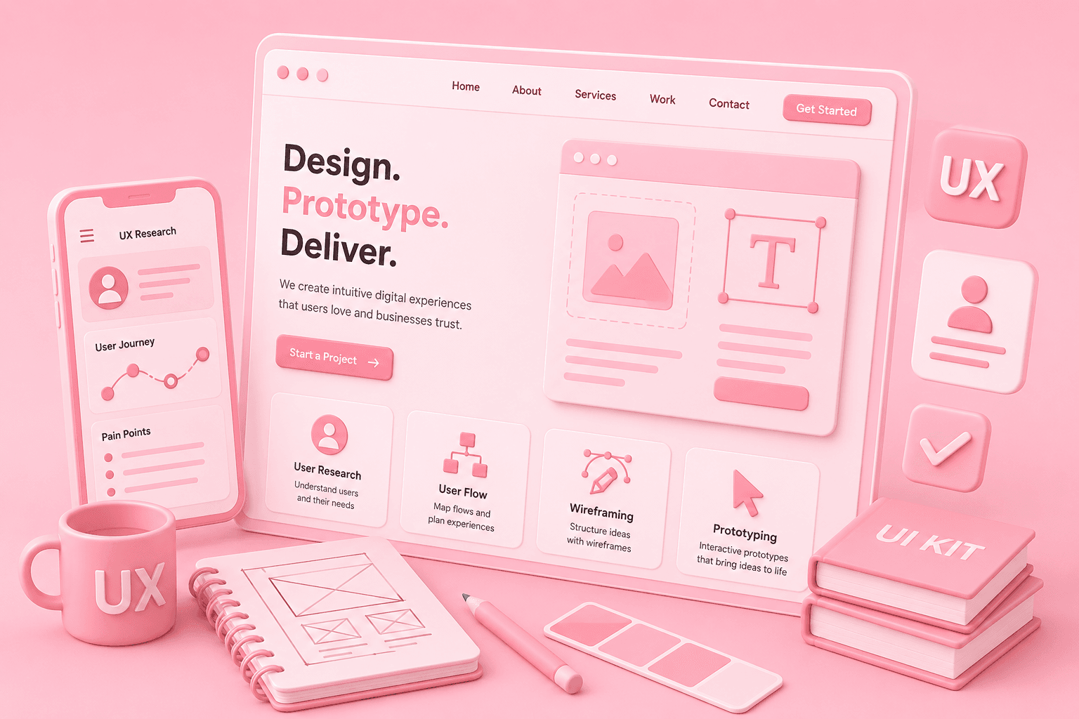 UX/UI Design & Prototyping